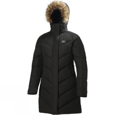 Parka Helly Hansen Aden Down Mujer - Negras - Chile HRP248910